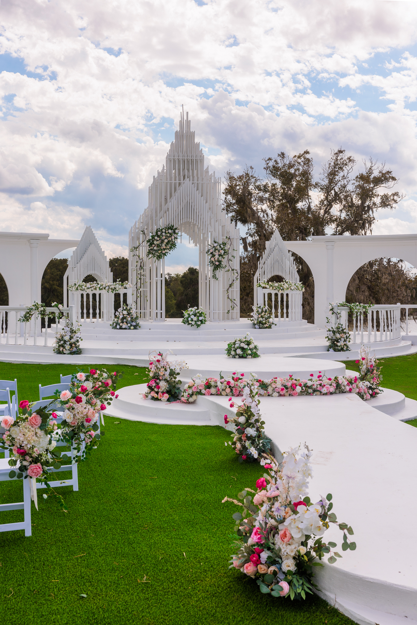 Ivory Arches Pavilion, Lakeside Event Venue